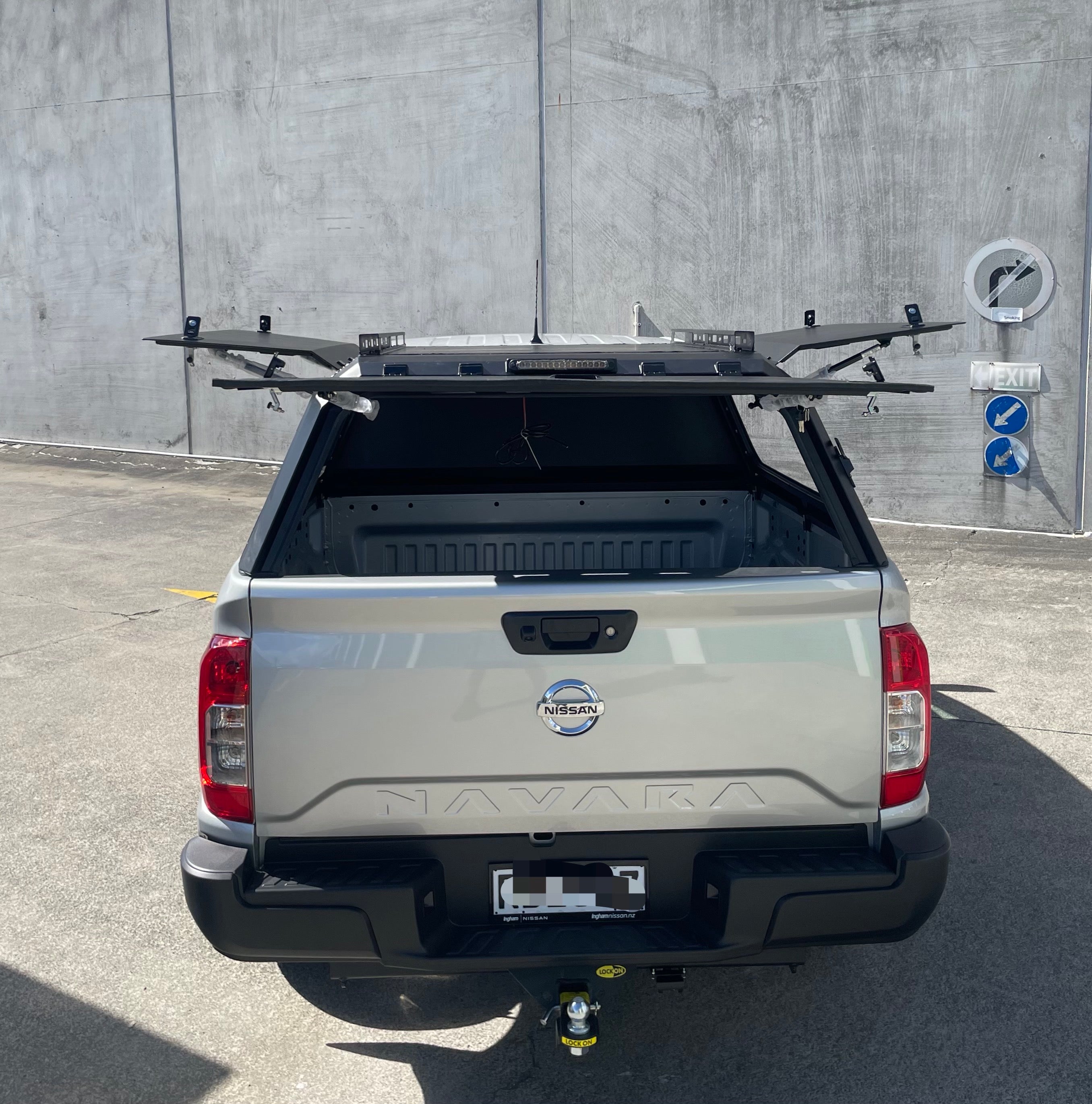 Utefit Edge Series Aluminum Canopy For Nissan Navara 2021+