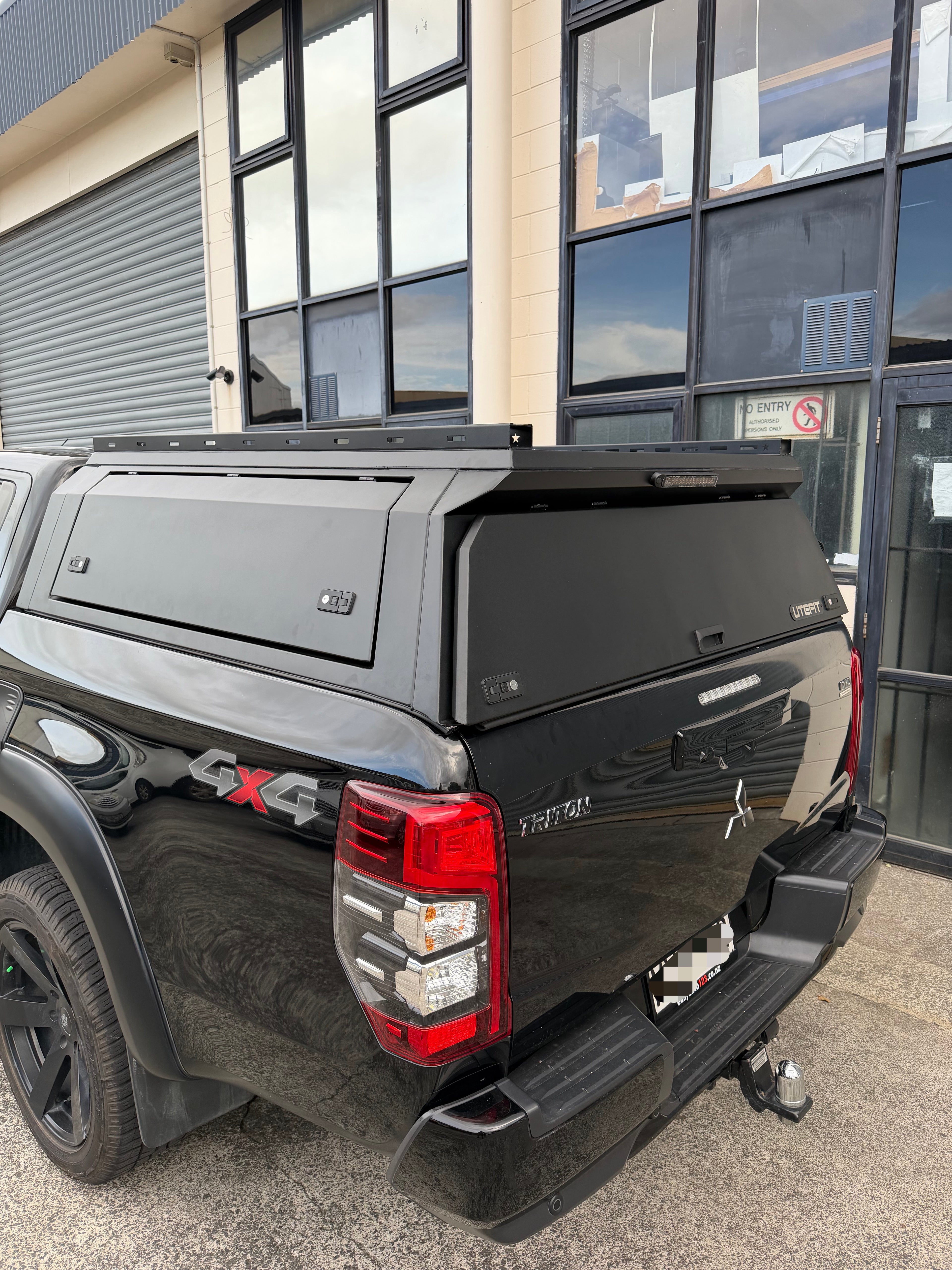 Utefit Forge Series Aluminum Canopy For Mitsubishi Triton (2015-2023)