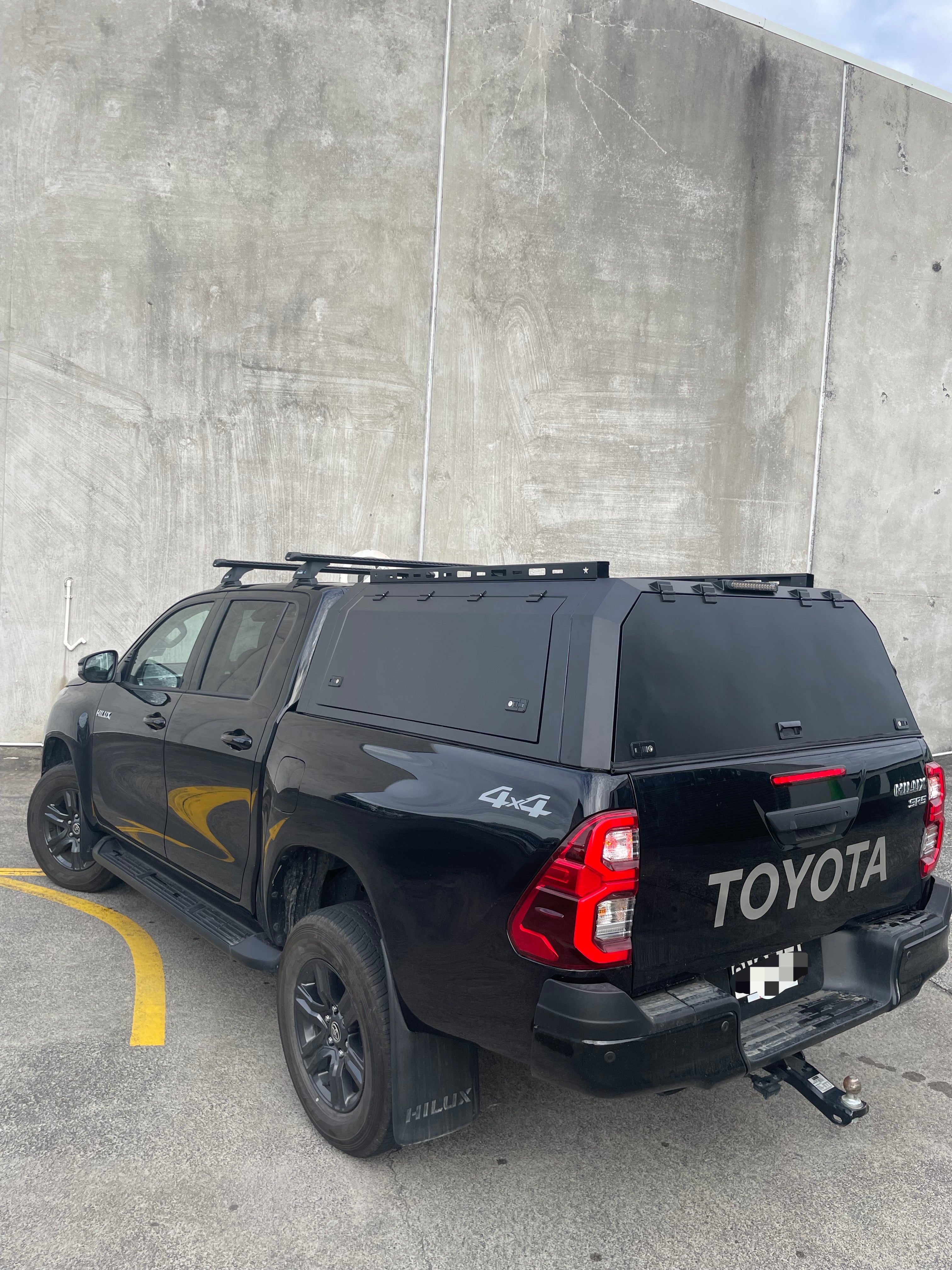 Utefit Edge Series Aluminum Canopy For Toyota Hilux 2015-2025 A deck
