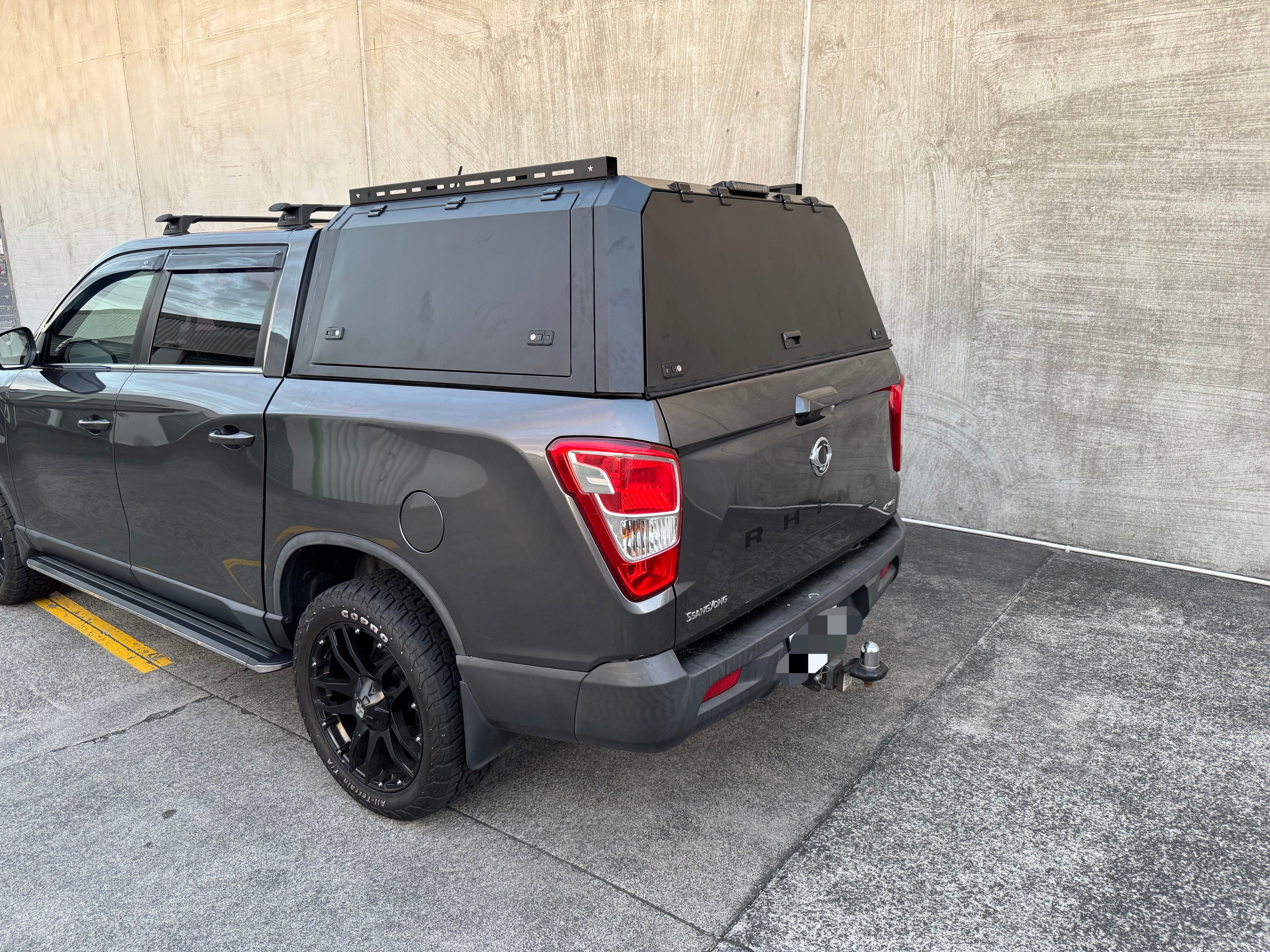 Utefit Edge Series Aluminum Canopy For Rhinq Ssangyong 2015+