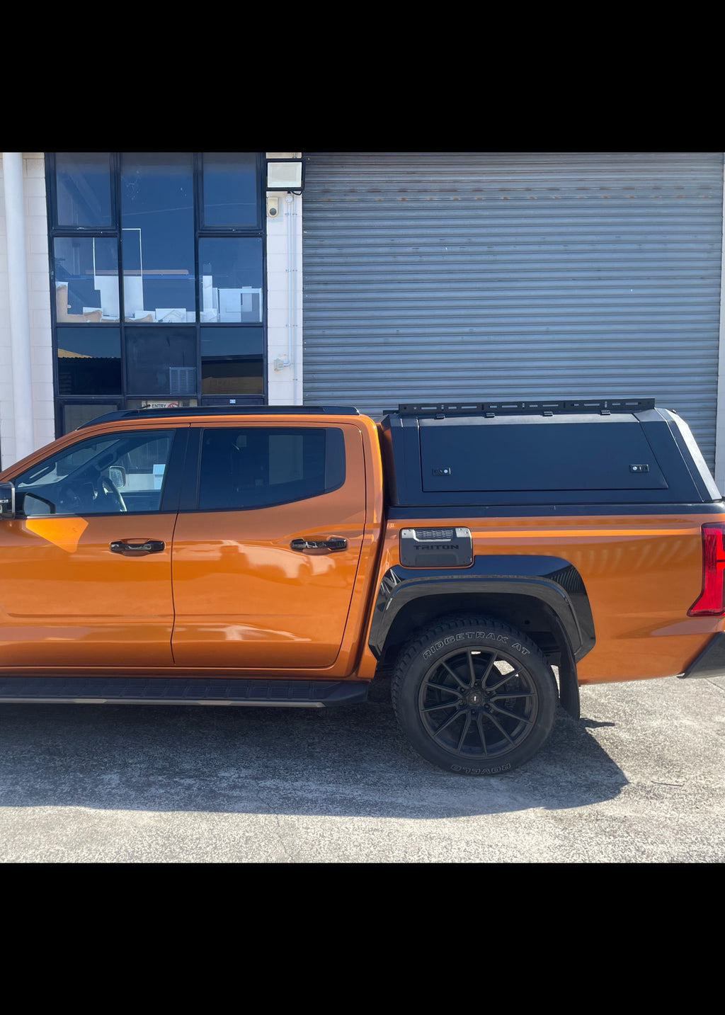 Utefit Edge Series Aluminum Canopy For Mitsubishi Triton Next Gen 2023+