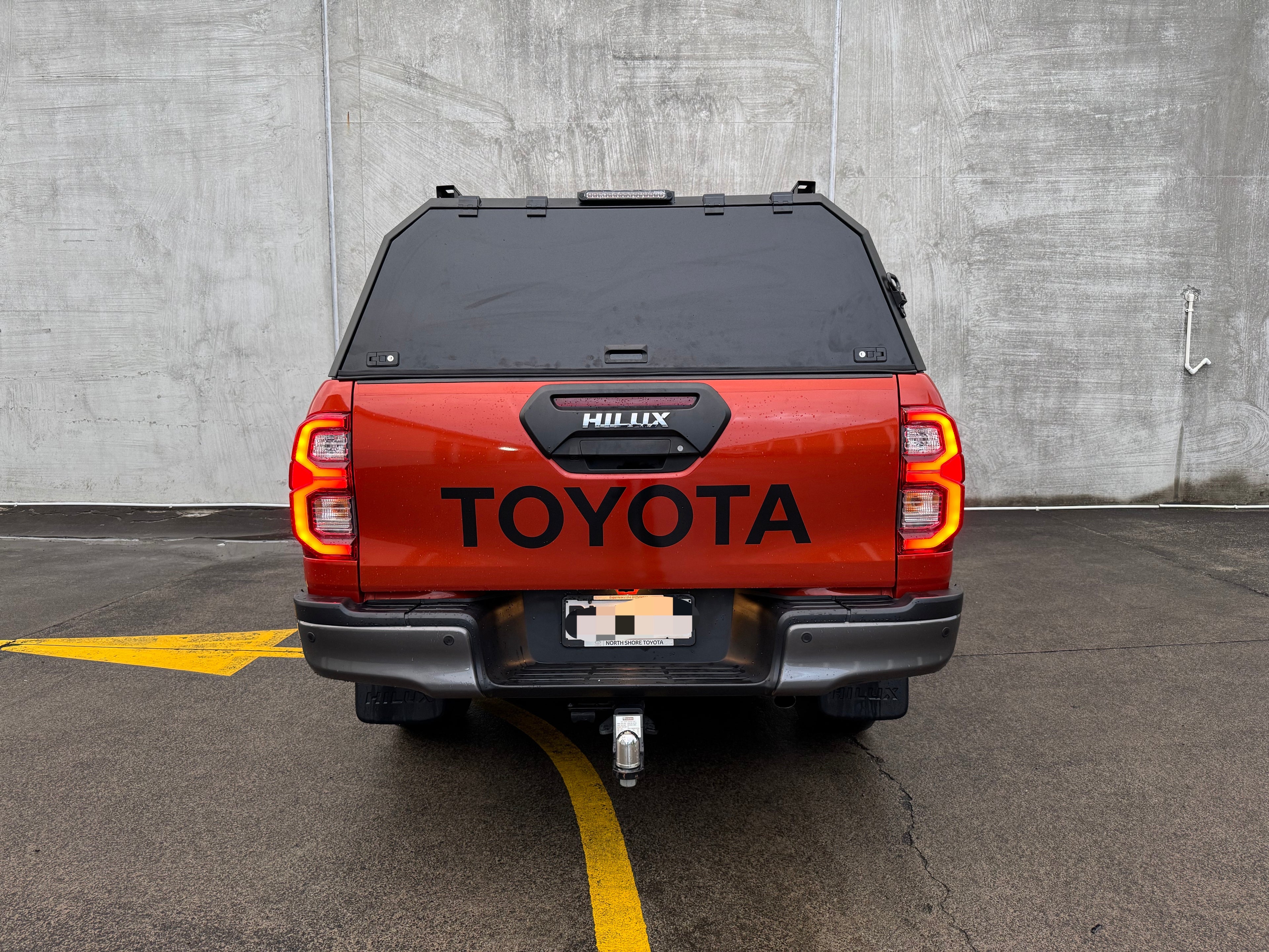 Utefit Edge Series Aluminum Canopy For Toyota Hilux 2015-2025 A deck